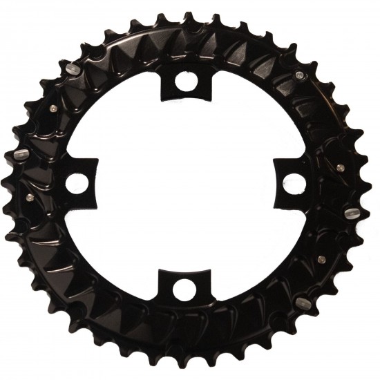 Shimano FC-M6000 Deore 10 speed triple outer chainring 40T-AN, black