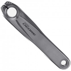 Shimano FC-T6010 left hand crank arm, 170 mm, silver Shimano FC-T6010 left hand crank arm, 170 mm, silver