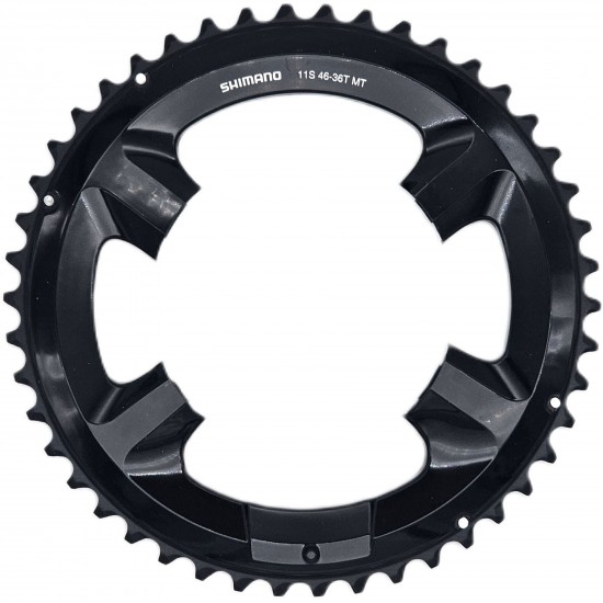 Shimano FC-RS510 Road 11 speed outer chainring 46T-MT for 46/36T Shimano FC-RS510 Road 11 speed outer chainring 46T-MT for 46/36T