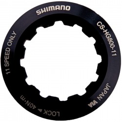 Shimano CS-HG800-11 lock ring and spacer Shimano CS-HG800-11 lock ring and spacer