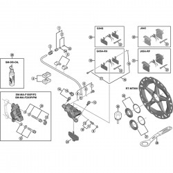 Shimano BR-M8100 banjo bolt and O-Ring