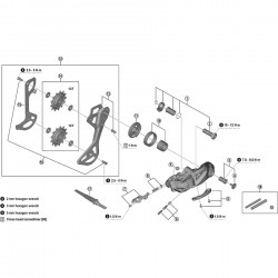 Shimano RD-M8260-11L pulley set