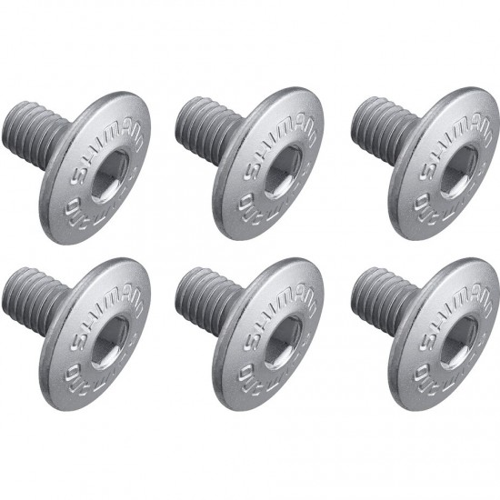 Shimano Cleat Fixing Bolt, M5 x 8 mm, Pack of 6