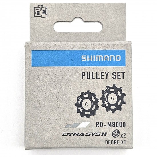 Shimano Deore XT RD-M8000/M8050 tension and guide pulley set Shimano Deore XT RD-M8000/M8050 tension and guide pulley set