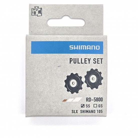 Shimano RD-5800-SS 105 rear mech pulley set Shimano RD-5800-SS 105 rear mech pulley set