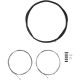 Shimano Road gear cable set with stainless steel inner wire, black Shimano Road gear cable set with stainless steel inner wire, black