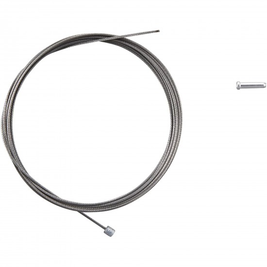 Shimano Road / MTB stainless steel gear inner wire, 1.2 x 2100, single
