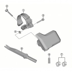 Shimano SC-MT800 stay A, 31.8 mm