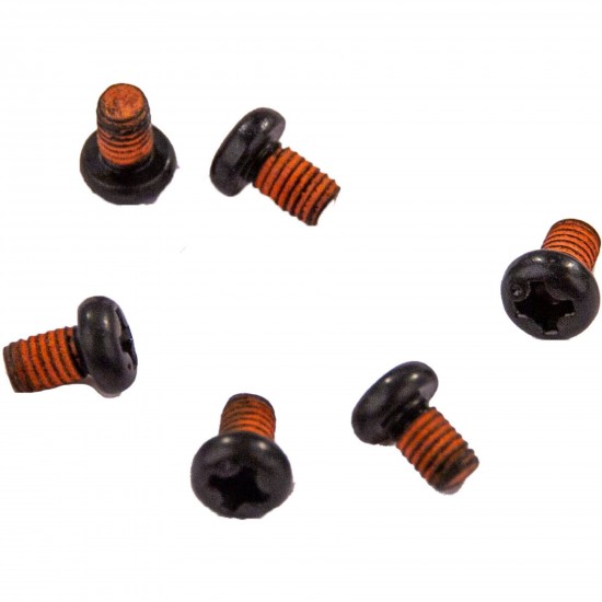 Shimano SM-DUE80 cover fixing bolts, pack of 6 Shimano SM-DUE80 cover fixing bolts, pack of 6