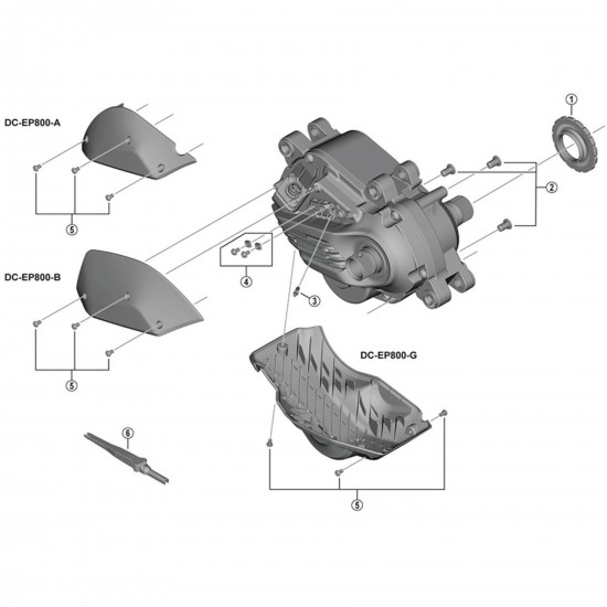 Shimano DU-E6100 Lock Ring