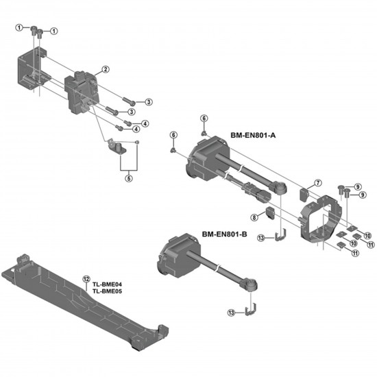 Shimano BM-EN801-A upper mount unit Shimano BM-EN801-A upper mount unit