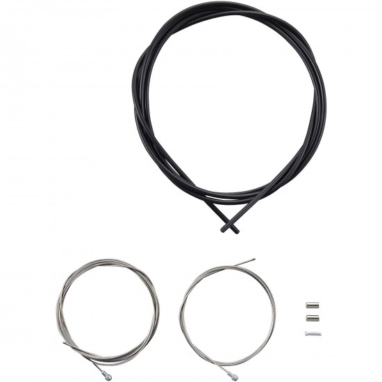 Shimano Road brake cable set with stainless steel inner wire, black Shimano Road brake cable set with stainless steel inner wire, black