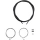 Shimano MTB brake cable set with stainless steel inner wire, black Shimano MTB brake cable set with stainless steel inner wire, black