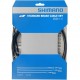 Shimano Road / MTB brake cable set, black
