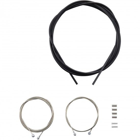 Shimano Road / MTB brake cable set, black