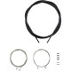 Shimano Road / MTB brake cable set, black
