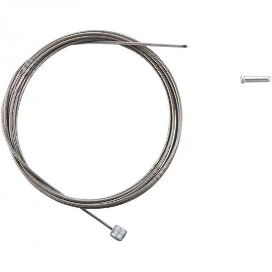 Shimano MTB stainless steel inner brake wire,1.6 x 2050 mm, single