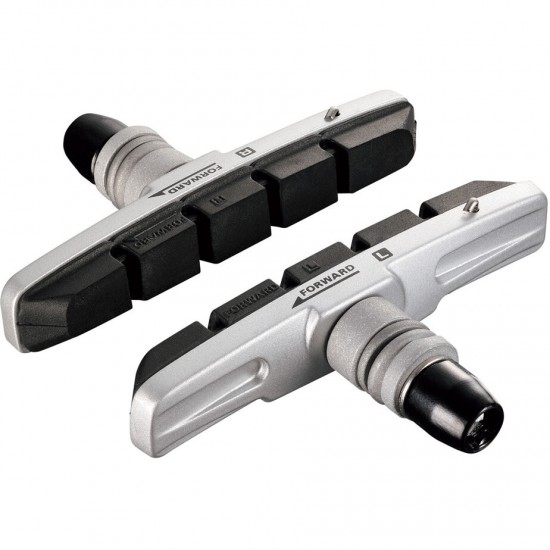 Shimano M70CT4 BR-T610SL Cartridge Type Threaded Brake Shoe, Alloy Rims, Pair