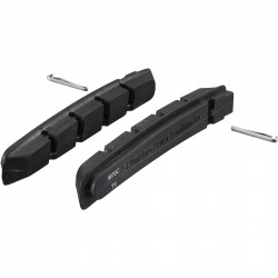 Shimano M70CT4 V-brake cartridge pad insert, alloy machined rims, pair Shimano M70CT4 V-brake cartridge pad insert, alloy machined rims, pair