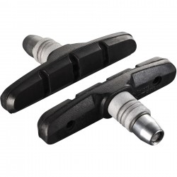 Shimano M70T3 M600 LX / Deore / Alivio threaded v-brake pad set alloy rim Pair Shimano M70T3 M600 LX / Deore / Alivio threaded v-brake pad set alloy rim Pair