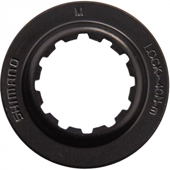 Shimano BR-M465 lock ring and washer, black Shimano BR-M465 lock ring and washer, black