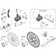 Shimano SM-RT10 lock ring and washer