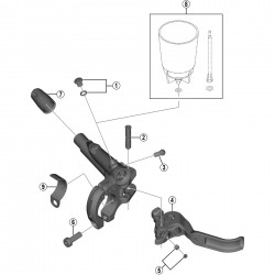 Shimano BL-M9020 lever member unit Shimano BL-M9020 lever member unit