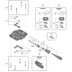 Shimano PD-GR500 pin and spacers, pack of 9 Shimano PD-GR500 pin and spacers, pack of 9