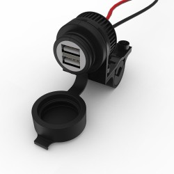 Oxford Weatherproof Dual Port USB charger (5V 2Amp) Oxford Weatherproof Dual Port USB charger (5V 2Amp)