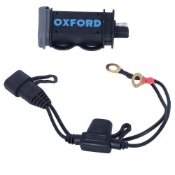Oxford USB Type A 2.1 Amp Fused power charging kit Oxford USB Type A 2.1 Amp Fused power charging kit