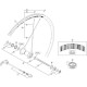 Shimano WH-R500-A-F spoke 278 mm, bladed type