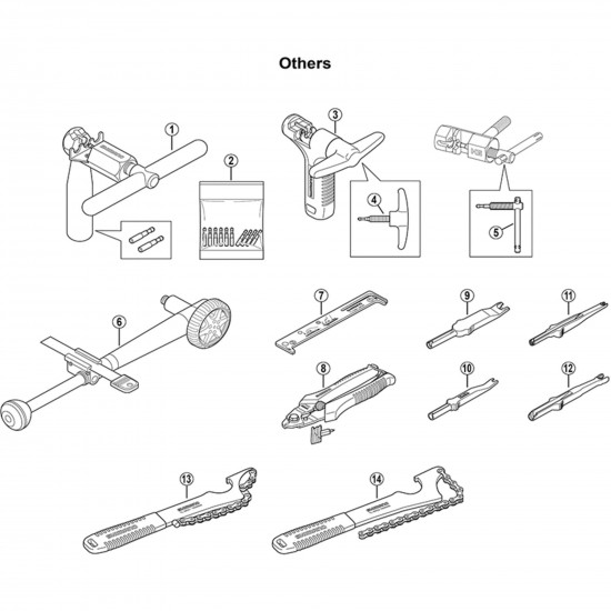 Shimano TL-CN27 chain tool pin