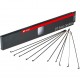 DT Swiss Aero Comp 14 / 15 / 14 g = 2 / 2.3 x 1.2 / 2 mm box 20, black 298 mm