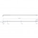 DT Swiss Alpine III silver spokes 13 / 15 / 14 g = 2.34 / 1.8 / 2 mm box 100, 290 mm