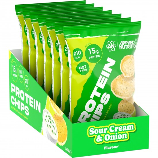 Applied Nutrition Protein Chips - Original - 50g x Box of 7
