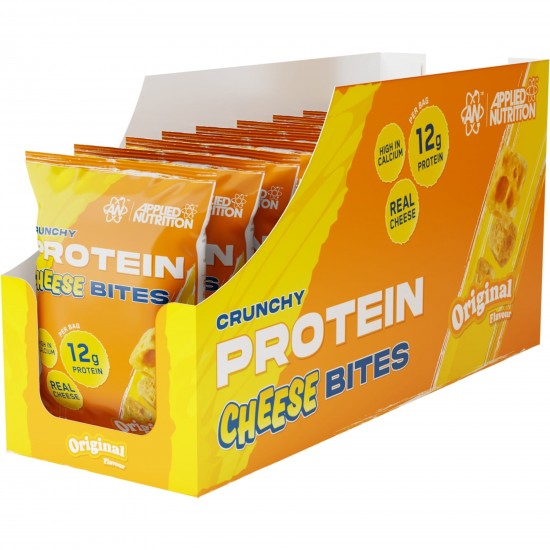 Applied Nutrition Protein Cheese Bites - Chedder 20g x Box of 10
