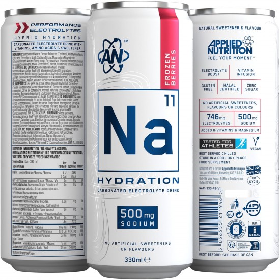 Applied Nutrition Na.11 Hydration Drink - Citrus Twist - 330ml x Box of 12 Applied Nutrition Na.11 Hydration Drink - Citrus Twist - 330ml x Box of 12