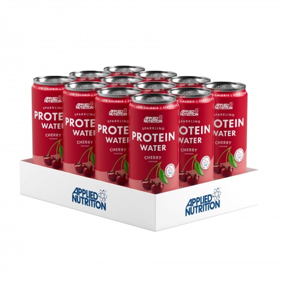 Applied Nutrition Sparkling Protein Water Drink - Apple Burst - 330ml x Box of 12 Applied Nutrition Sparkling Protein Water Drink - Apple Burst - 330ml x Box of 12
