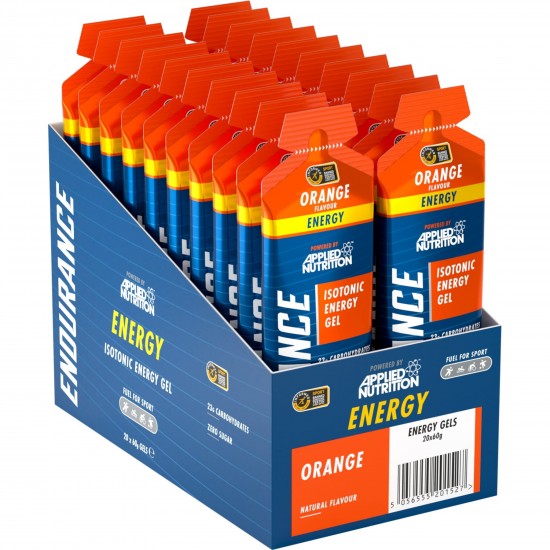 Applied Nutrition Endurance Isotonic Energy Gel - Blackcurrant - 60ml x Box 20 Applied Nutrition Endurance Isotonic Energy Gel - Blackcurrant - 60ml x Box 20
