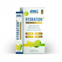 Applied Nutrition Hydration+ Electrolyte and Vitamin Powder Stick - Lemon and Lime - 8g x 7 packs Applied Nutrition Hydration+ Electrolyte and Vitamin Powder Stick - Lemon and Lime - 8g x 7 packs
