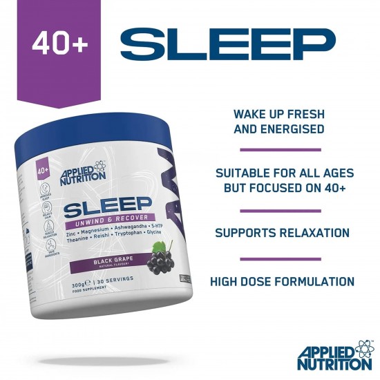 Applied Nutrition Vitality Sleep Support Powder - Mixed Berry - 300g
