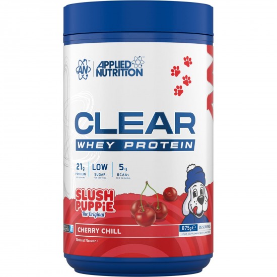Applied Nutrition Clear Whey Protein Powder - Slush Puppie Cherry Chill - 875g Applied Nutrition Clear Whey Protein Powder - Slush Puppie Cherry Chill - 875g