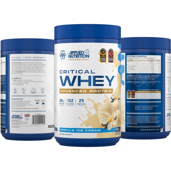 Applied Nutrition Critical Whey Protein Powder - Chocolate - 825g