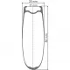 DT Swiss ARC 1100 DICUT wheel, carbon clincher 80 x 17 mm rim, front
