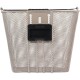 Basil Bilbao front bicycle basket, KF, nude metallic