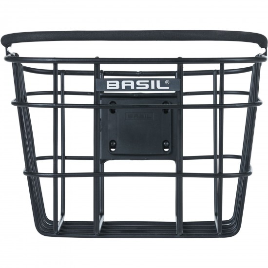 Basil Bremen Alu KF front basket, matt black