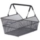 Basil Cento S rear bicycle basket, Multi, black