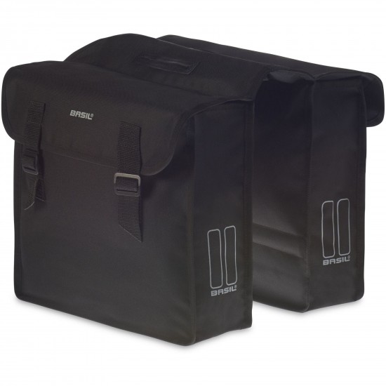Basil Mara double bag, 26L, black