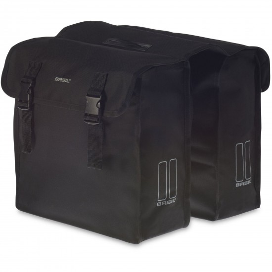 Basil Mara XL double bag, 35L, black