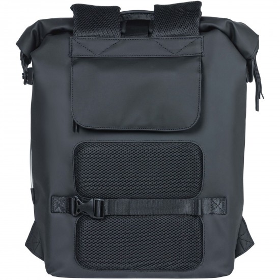 Basil SoHo bicycle backpack Nordlicht, 17L, night black